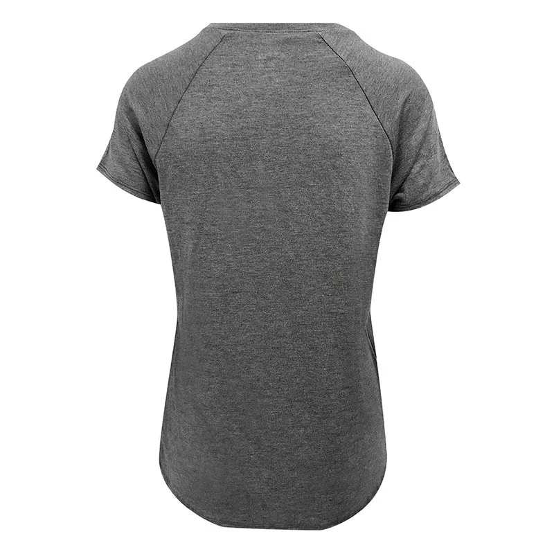 League Ladies Tri-Flex Lion Logo Short Sleeve T-Shirt