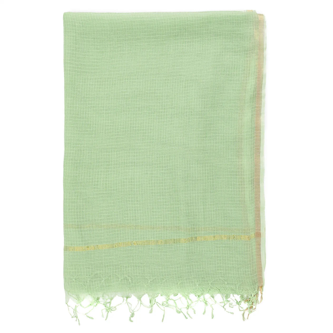 Light Green Kota Cotton Dupatta