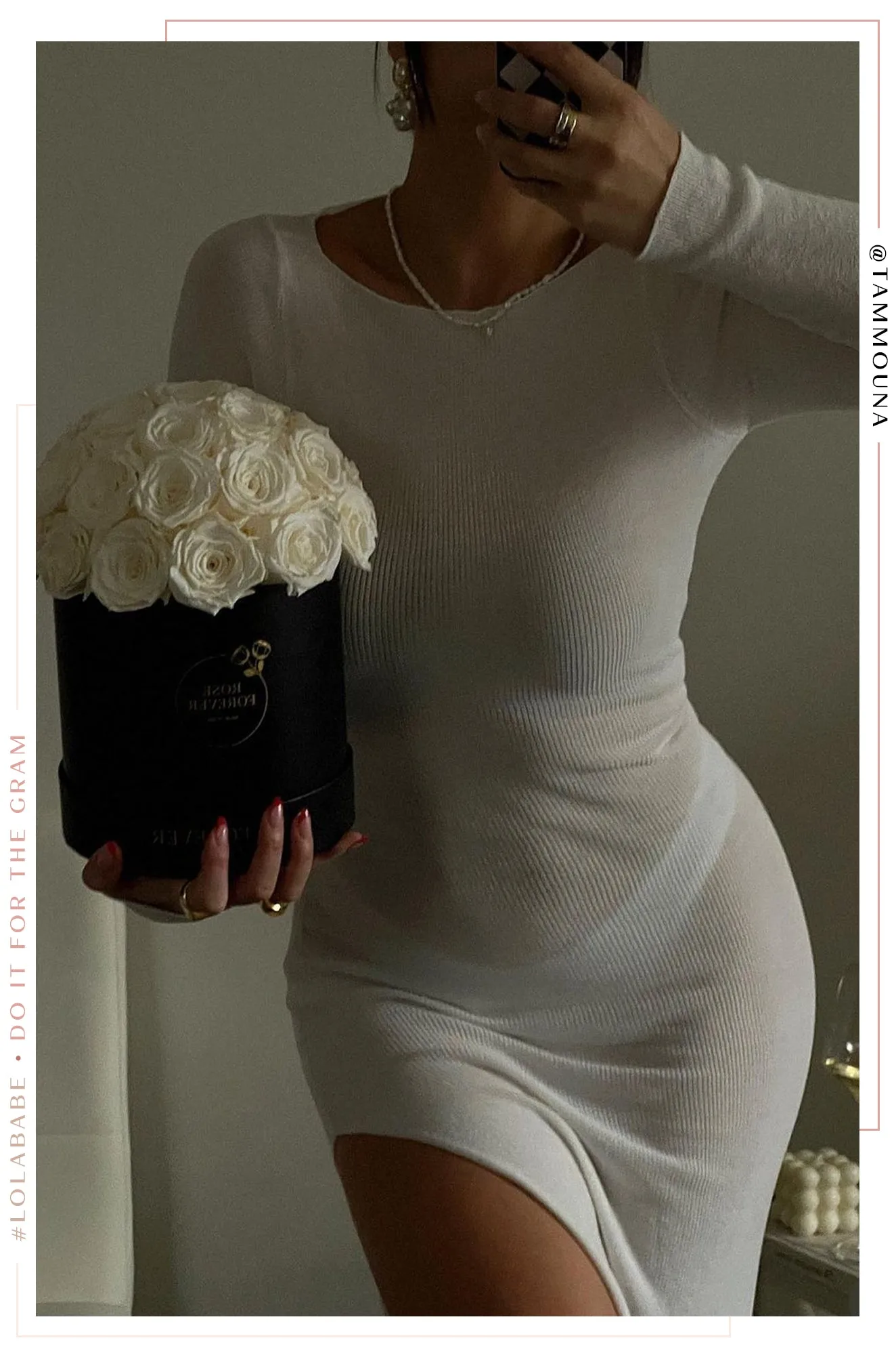 Main Event Knit Maxi Dress - White