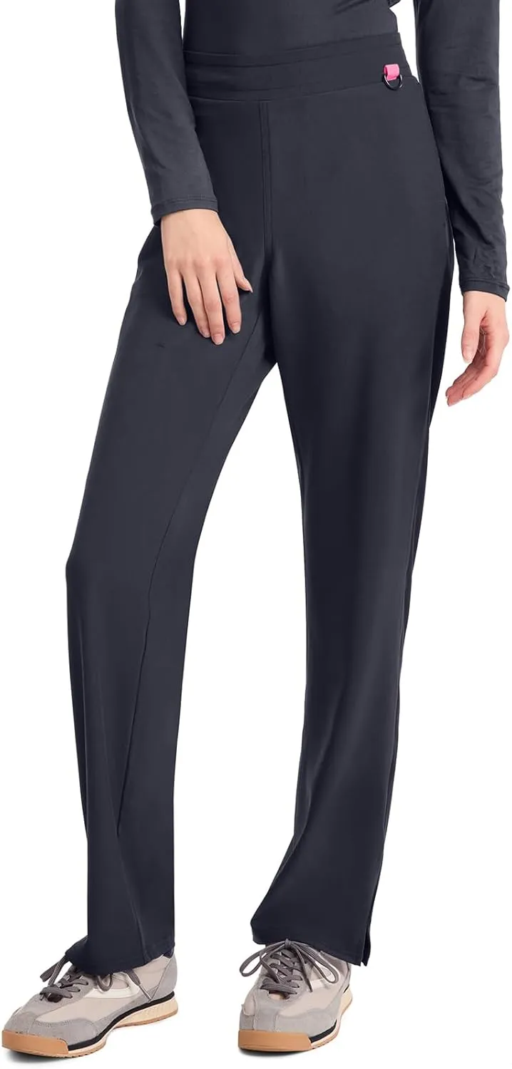 Med Couture Scrub Pants for Women Straight Leg Pull-On Pant with 4 Pockets Moisture Wicking & 360 Stretch - MC103