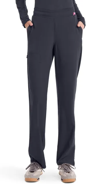 Med Couture Scrub Pants for Women Straight Leg Pull-On Pant with 4 Pockets Moisture Wicking & 360 Stretch - MC103