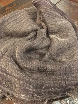 Modal Cashmere Blend - Denim Washed Brown