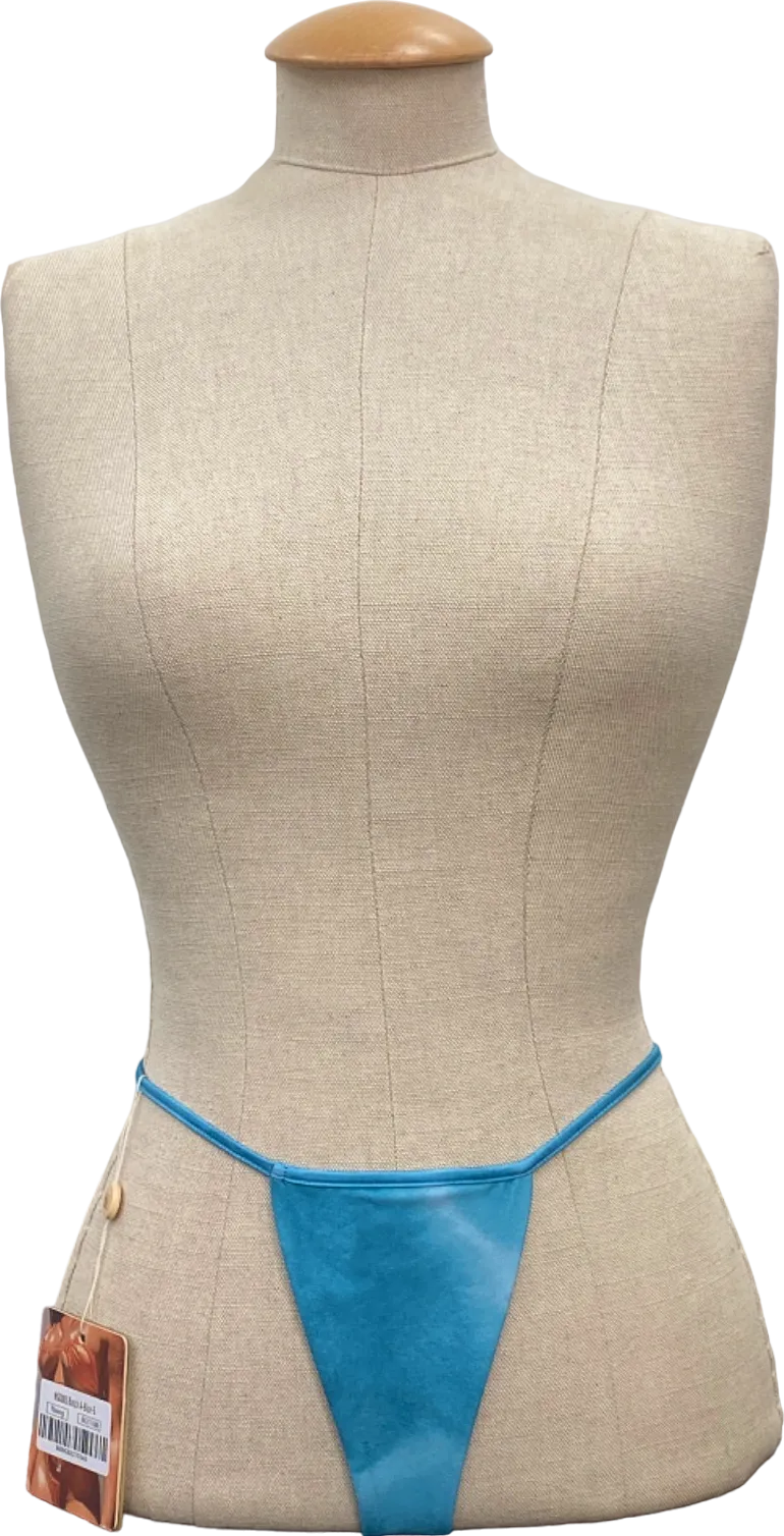 Neena Swim Blue Thong UK S