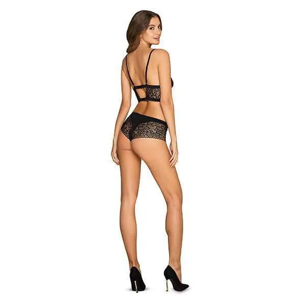 Obsessive - Cecilla Top and Shorties Panty Set