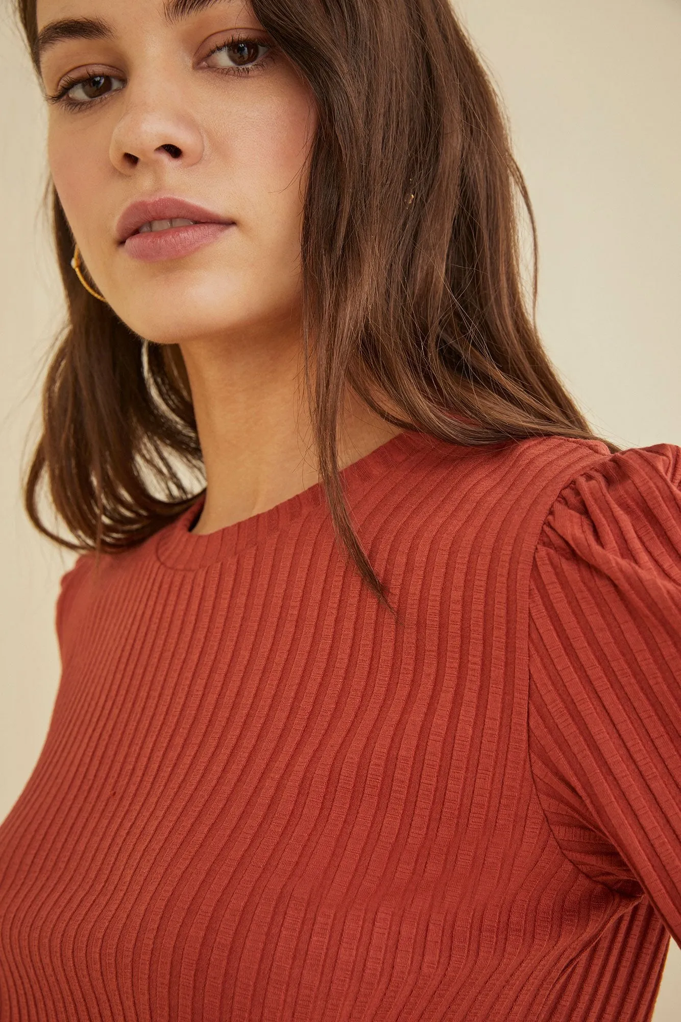 Odilia Ribbed Tee