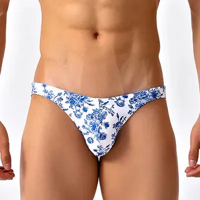 Red Disco Low Cut Swim Brief
