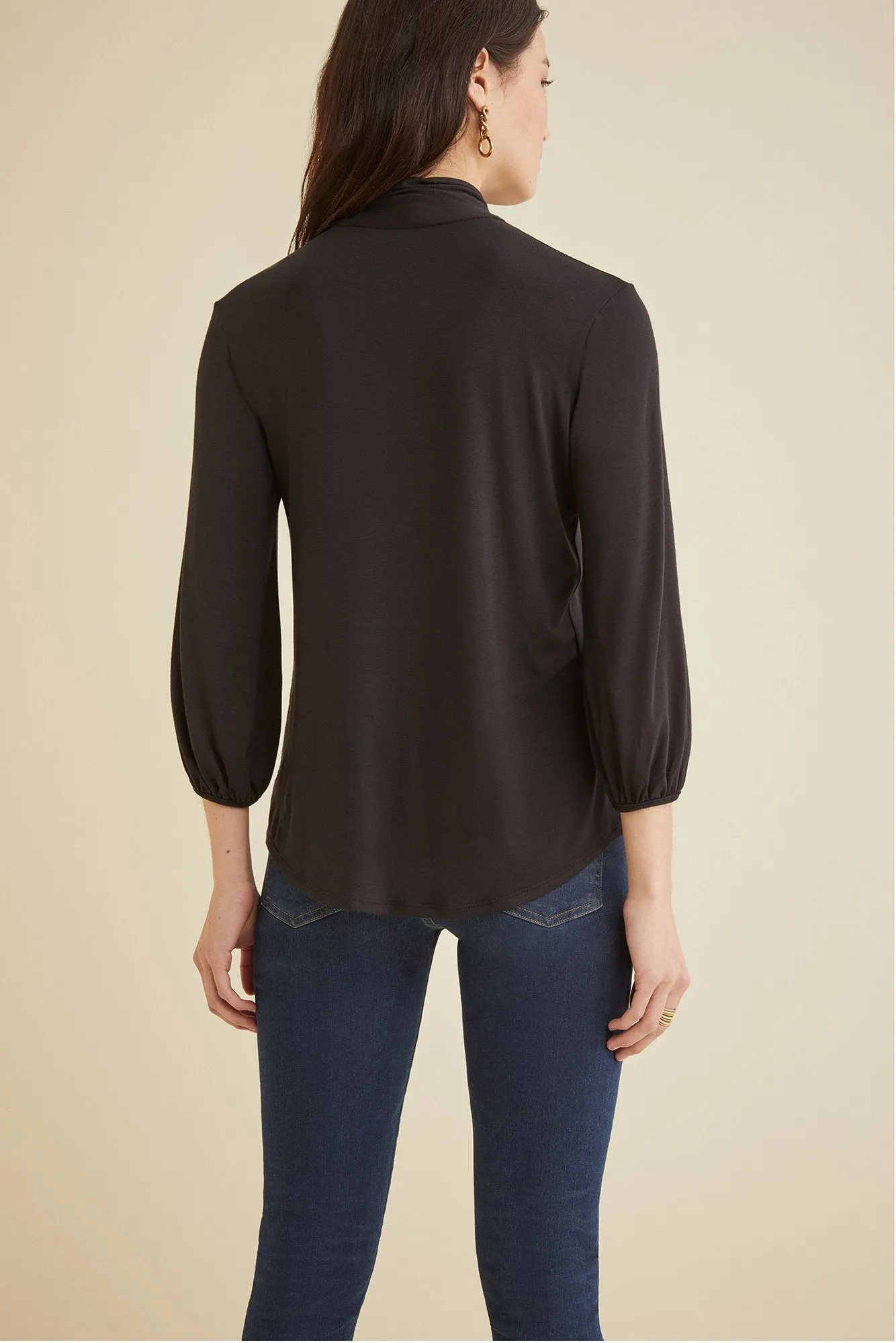 Reeta Tie Neck Top