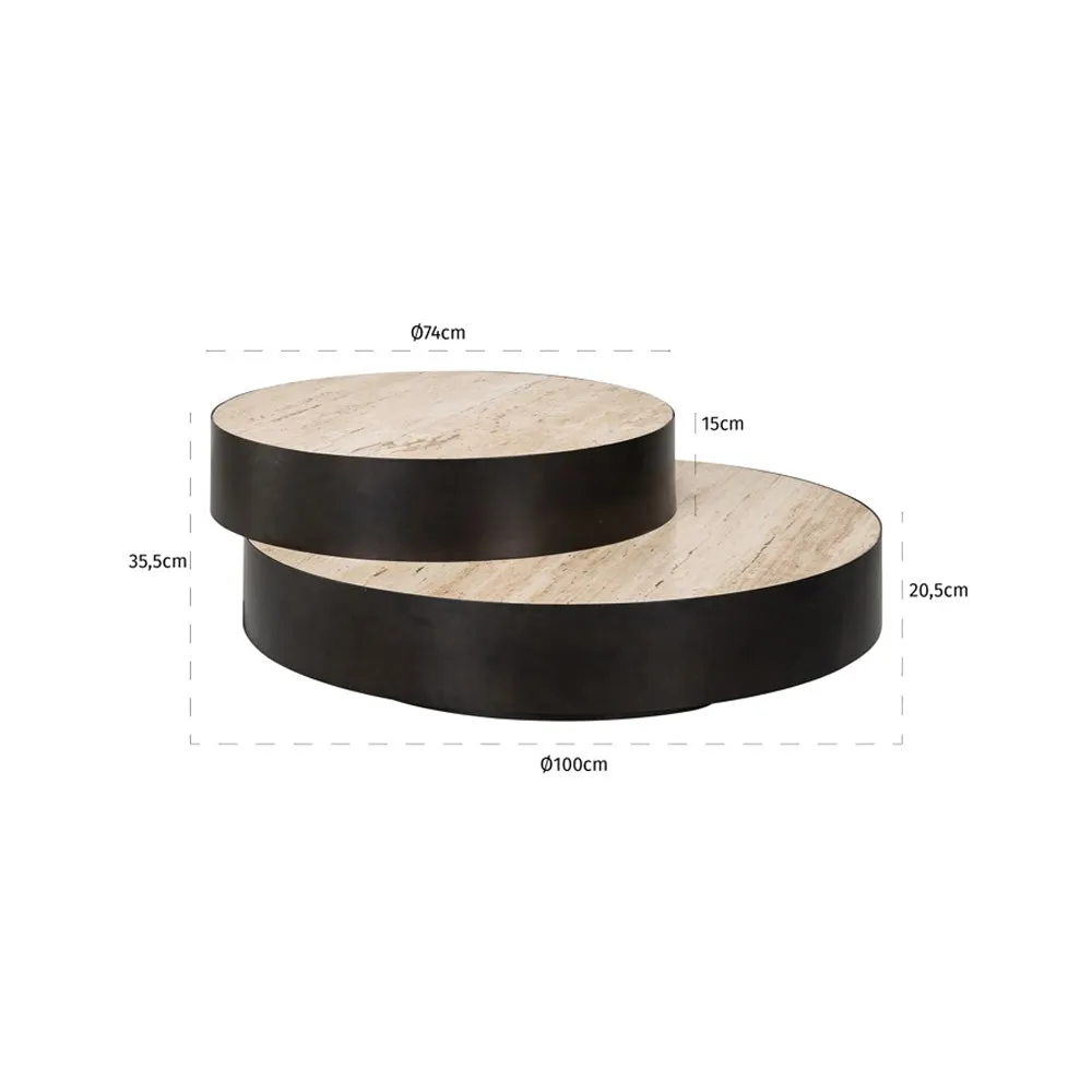Richmond Interiors Avalon Layered Coffee Table