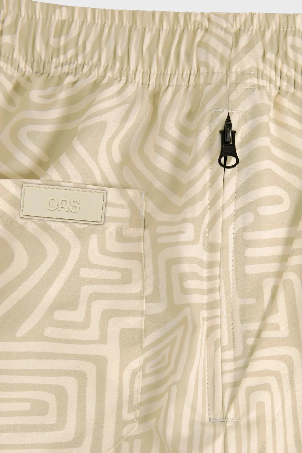 Swim Shorts in Cream Golconda