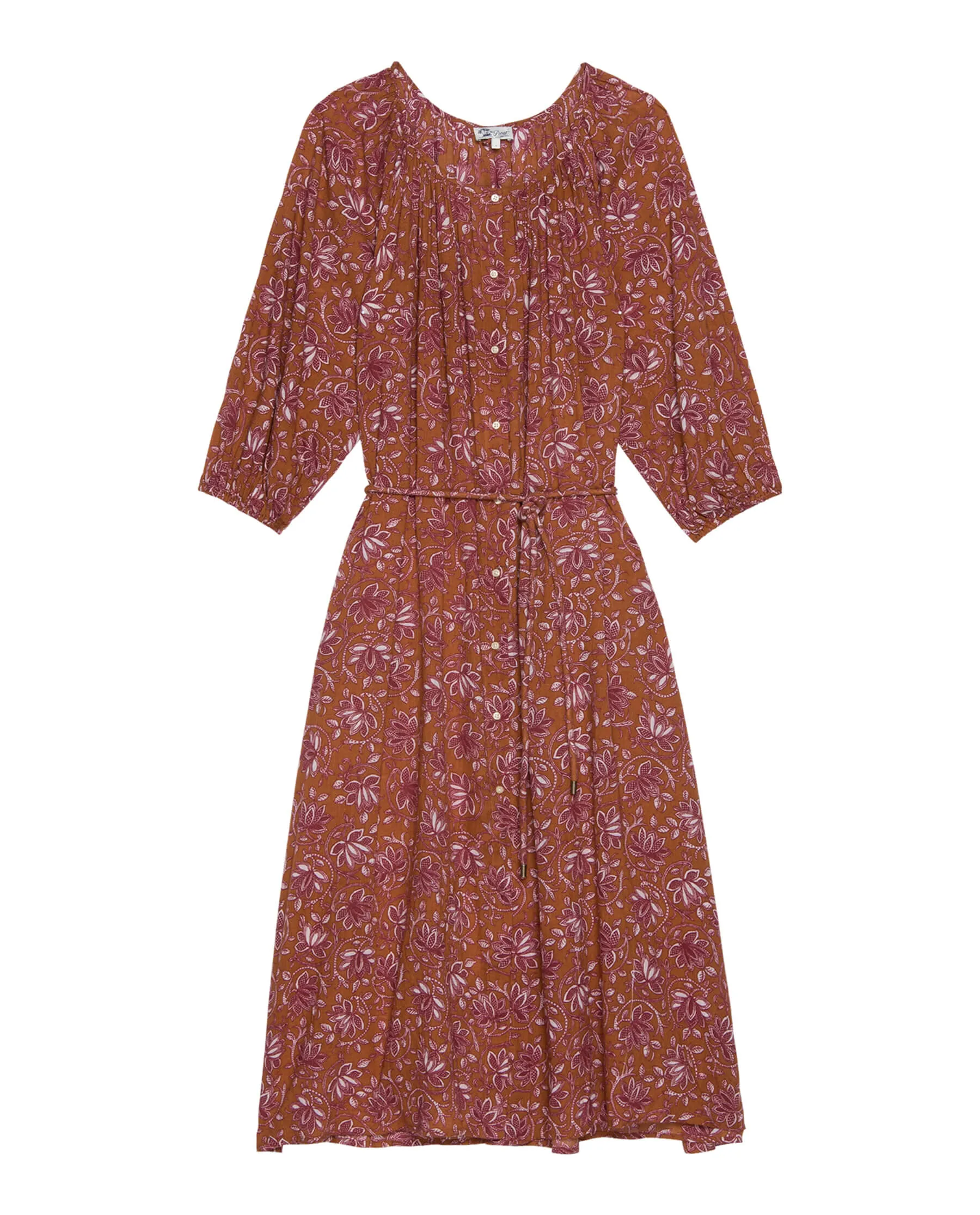 The Shoreline Cover-Up. -- Golden Sand Oasis Floral