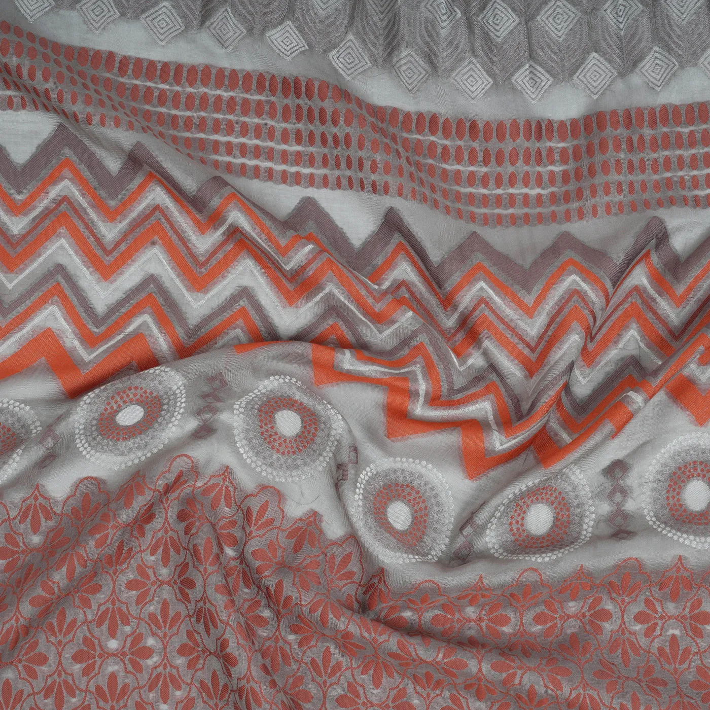 Tishnagi: The Geo Building Blocks Jacquard Dupatta