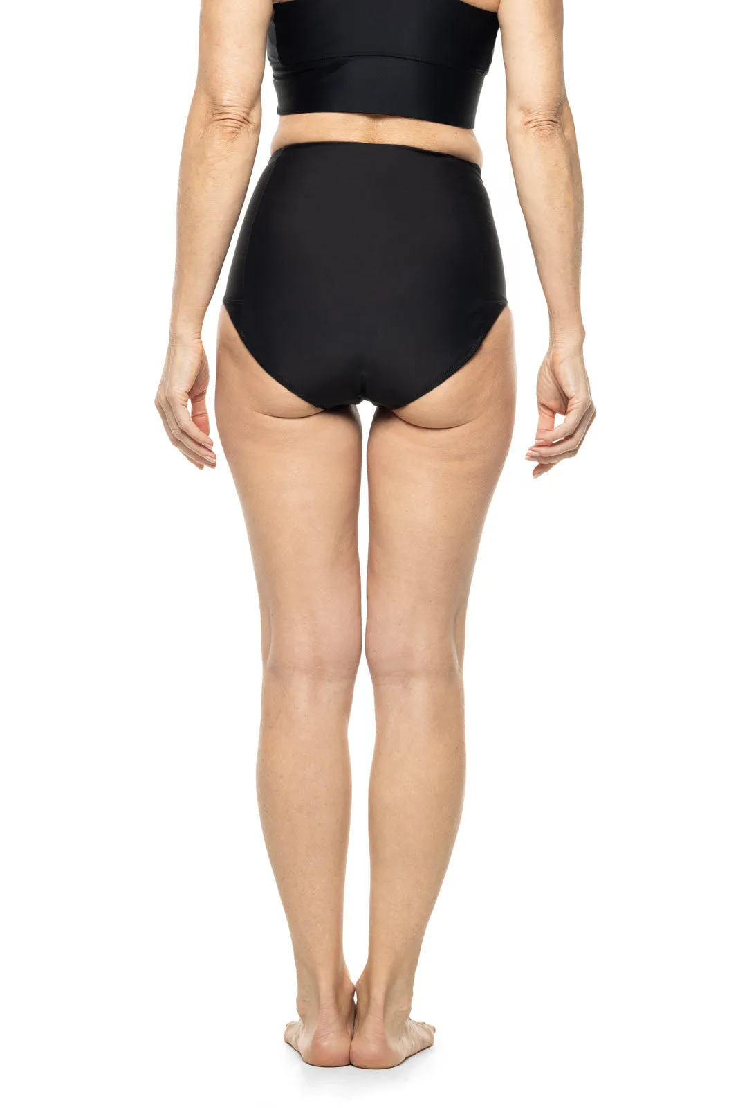 Women's Ocean Sculpt High Rise Bottoms  |  Black