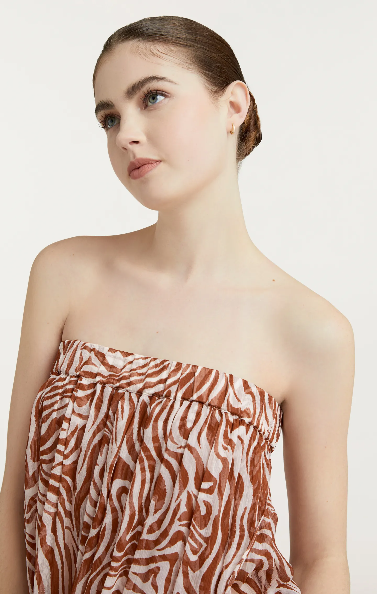 Woodblock Zebra Libbie Coverup
